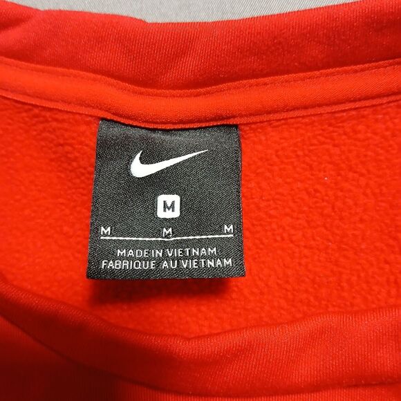Medium Nike Top - Red Black White - Long Sleeve Shirt - Picture 3 of 8